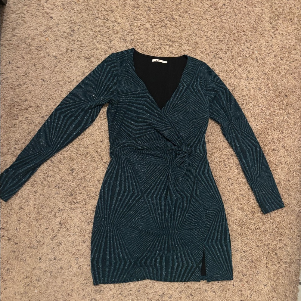 Mi Ami green sparkly dress from Francescas